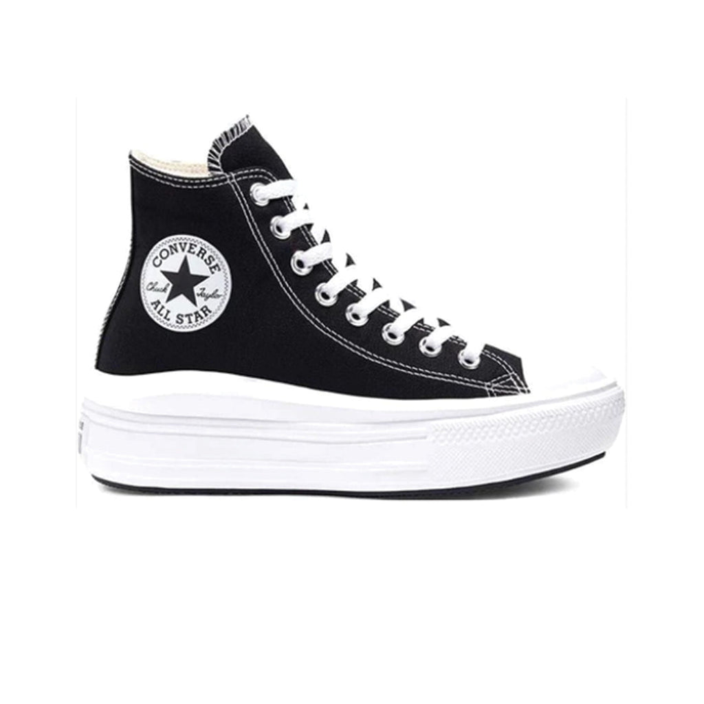 Converse Chuck Taylor All Star High Move-Black & White