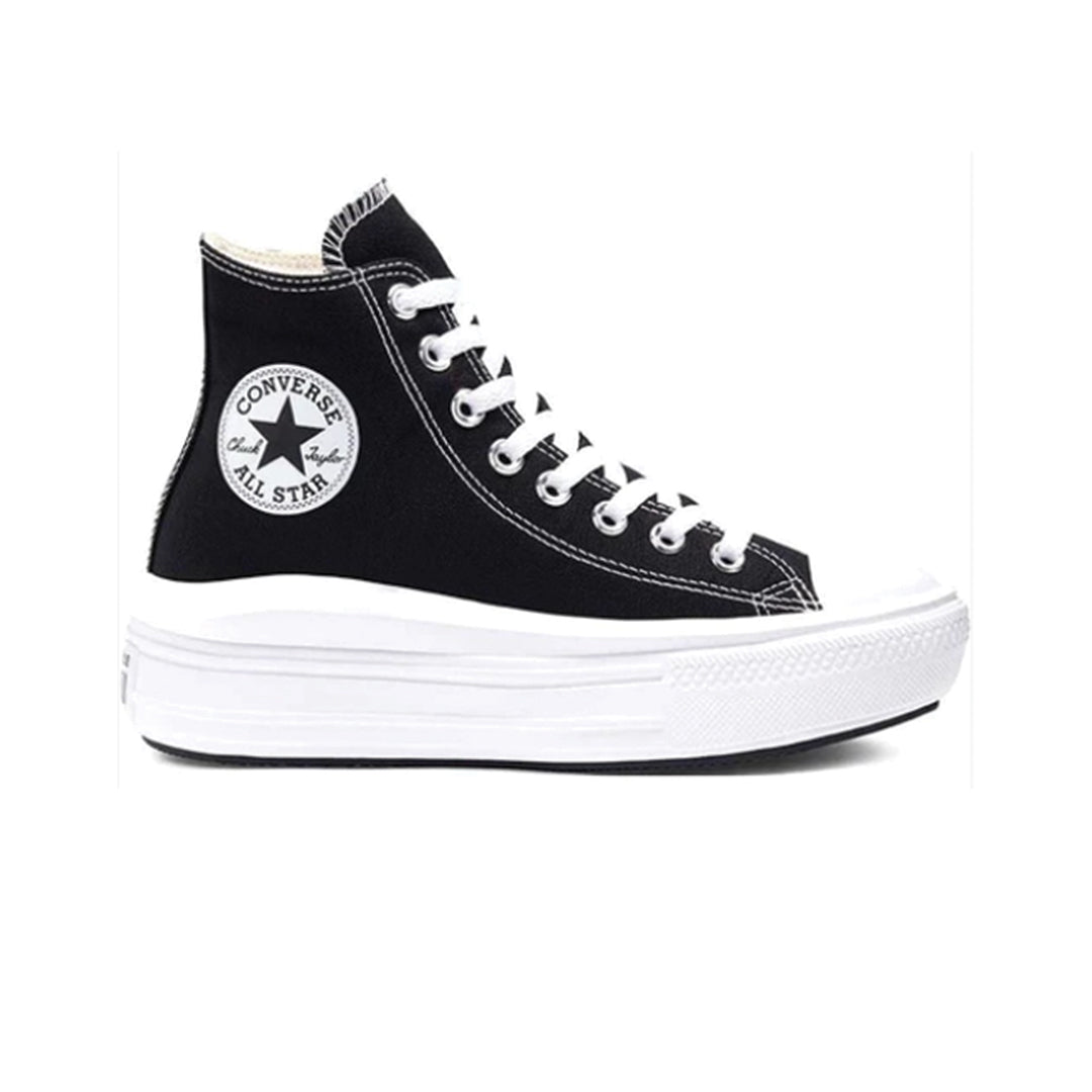 Converse Chuck Taylor All Star High Move-Black & White