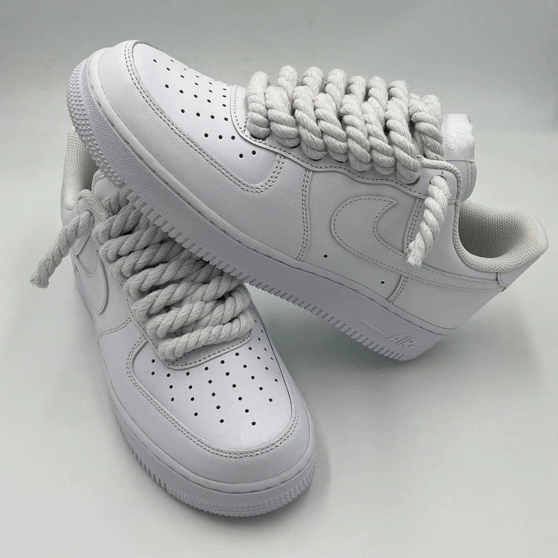Air Force 1 White “Rope Laces”