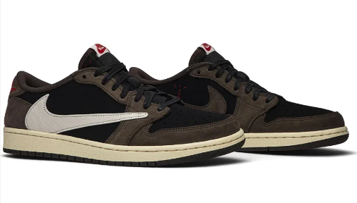 Air Jordan 1 Low Travis Scott-Mocha