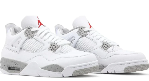 Air Jordan 4 Retro-White Oreo