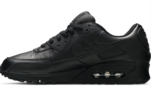 Air MAx 90 Leather-Triple Black