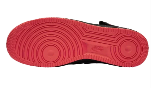 Air Force 1 Mid'07-Hot Lava-Dark Grey Crimson