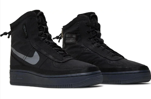 Air Force 1 High Shell-Black