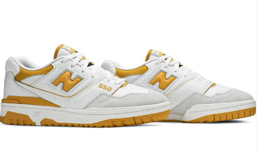 New Balance 550 - Yellow & White