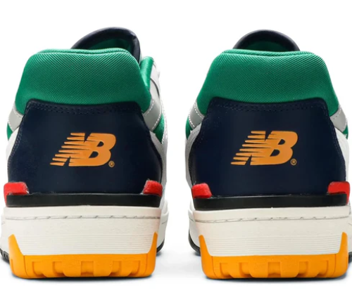 New Balance 550 - Oak Leaf Green Red