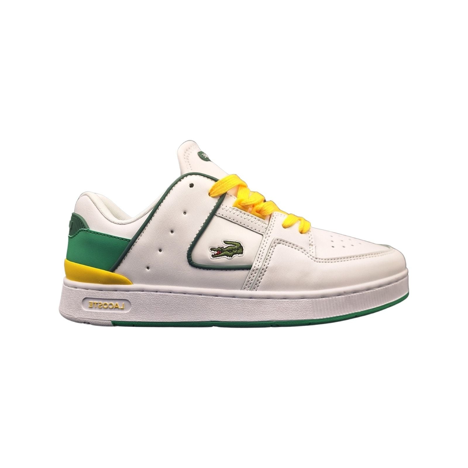 Lacoste Court Cage-White & Green