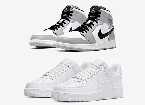 Air Jordan 1 Grey X Air Force 1