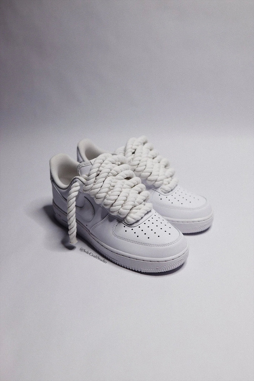 Air Force 1 White “Rope Laces”