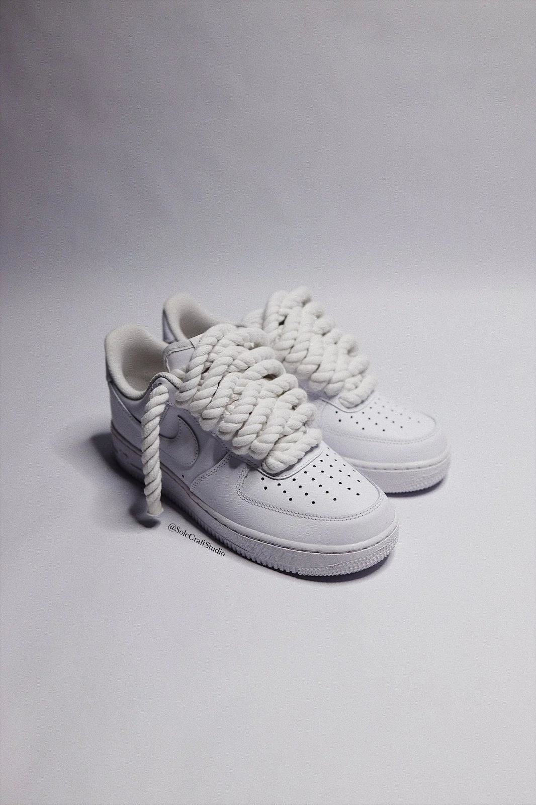 Air Force 1 White “Rope Laces”